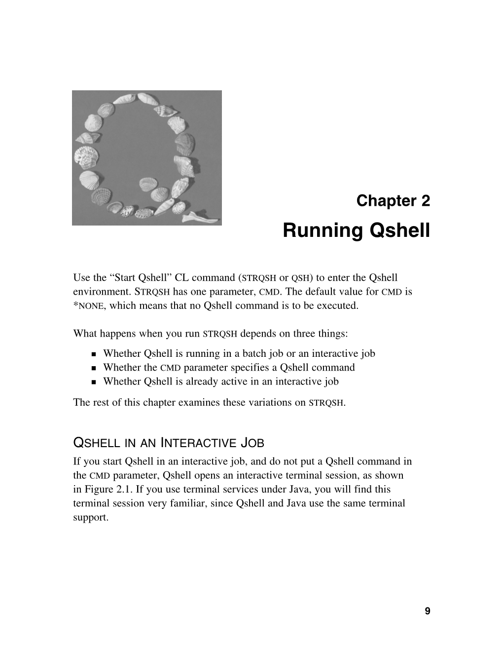 Running Qshell
