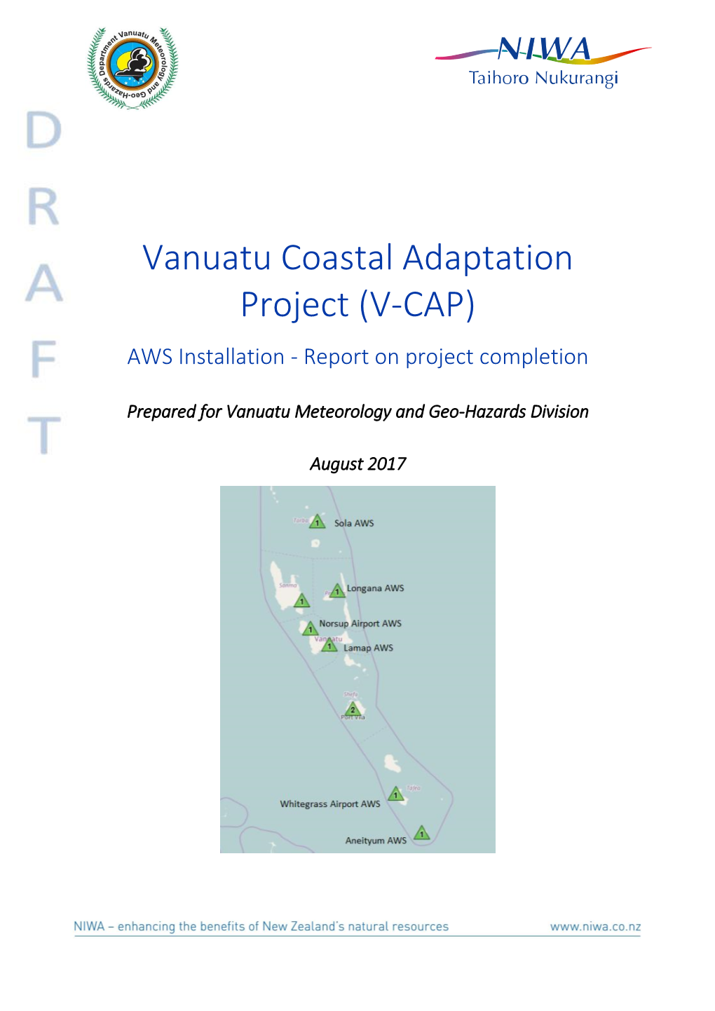 NIWA VCAP Completion Report V6.Pdf