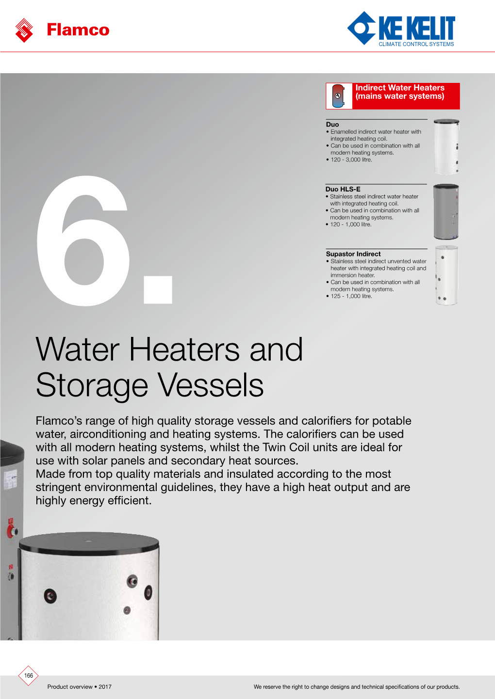 Water Heaters and Storage Vessels 6