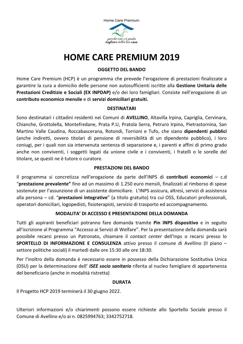 Home Care Premium 2019