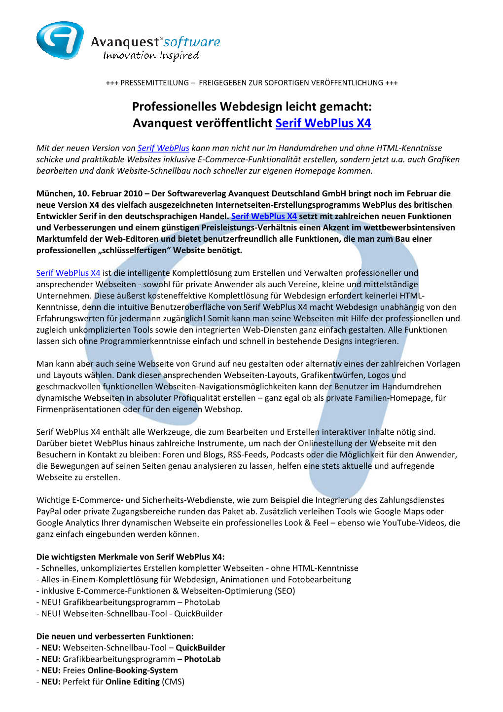 20100210 Avanquest Und Serif Webplus X4