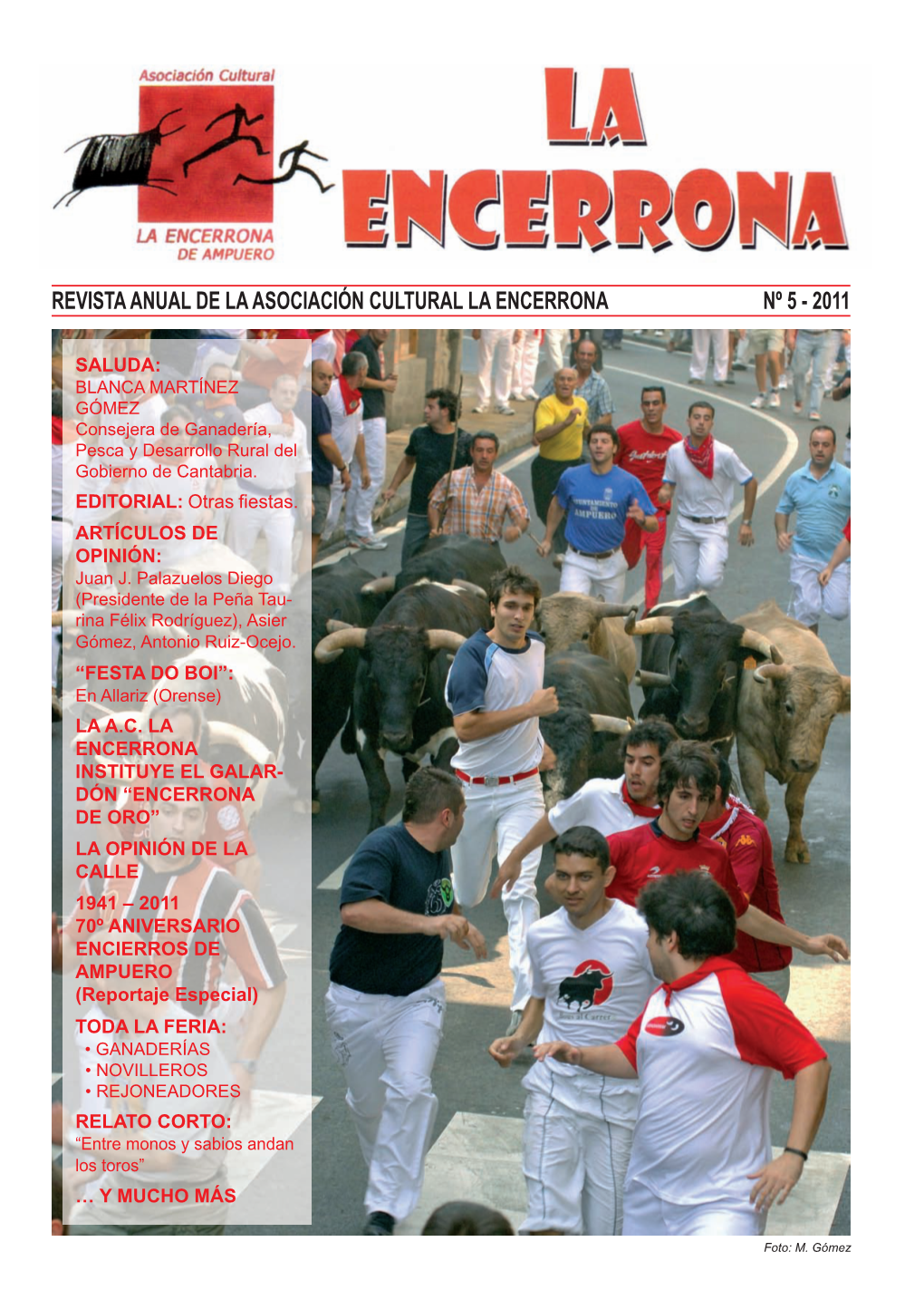 Revista Anual De La Asociación Cultural La Encerrona Nº 5 - 2011