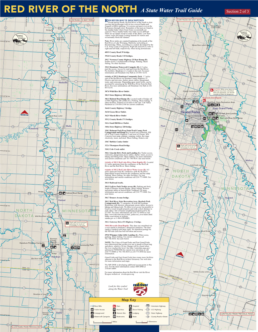 Red River of the North State Water Trail Map 2