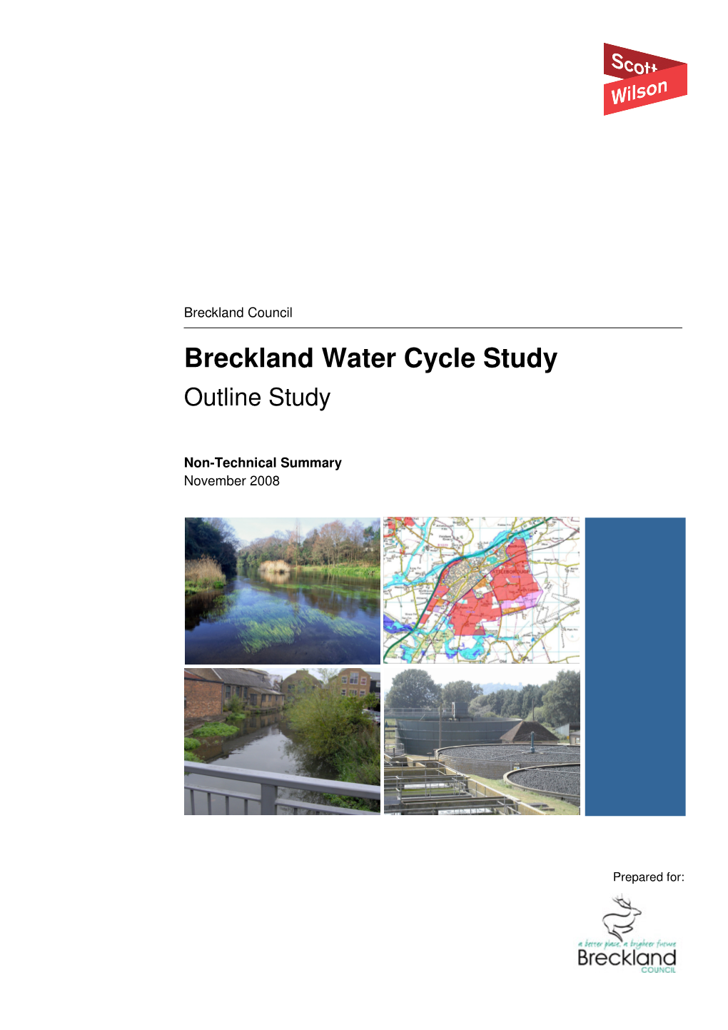 Breckland Water Cycle Study Outline Study