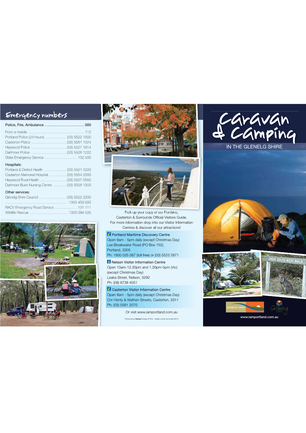 Glenelg Shire-Caravan and Camping 2018