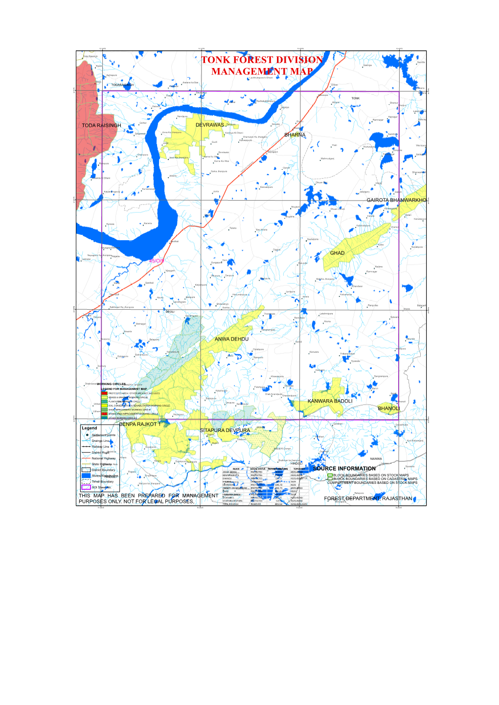 Tonk Forest Division Management