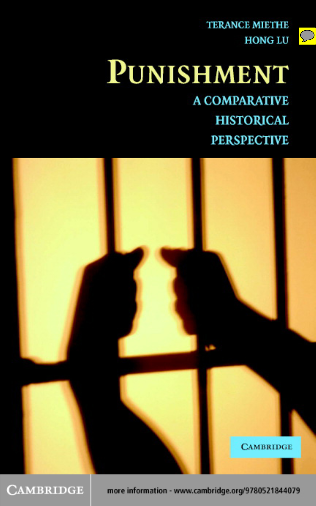 PUNISHMENT: a Comparative Historical Perspective