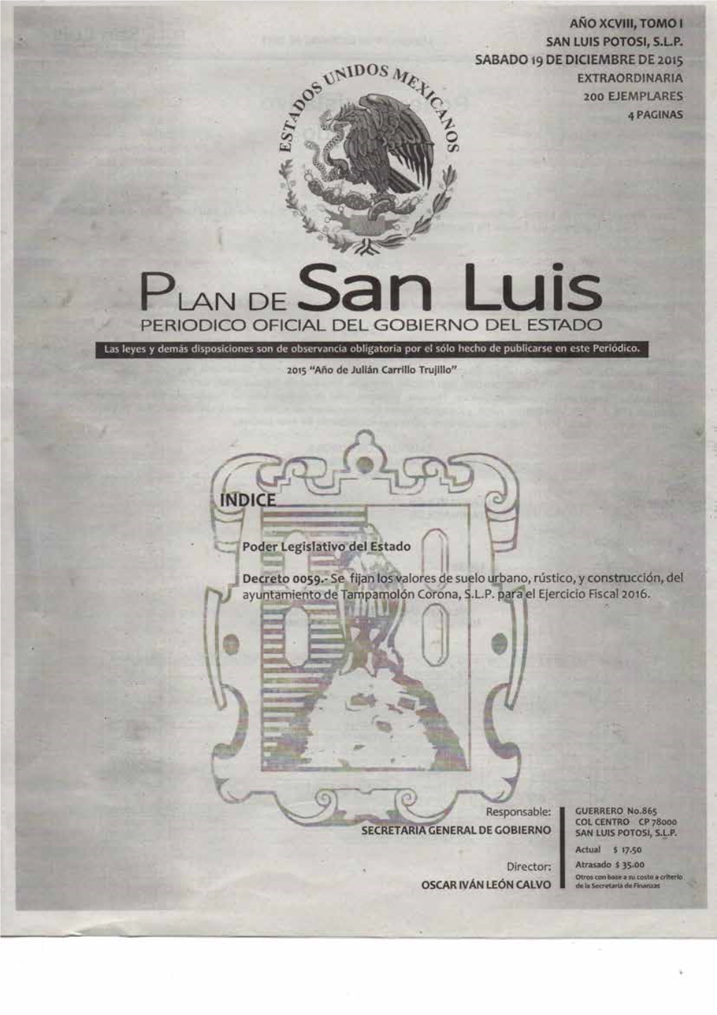 San Luis Potosi, S.Lp