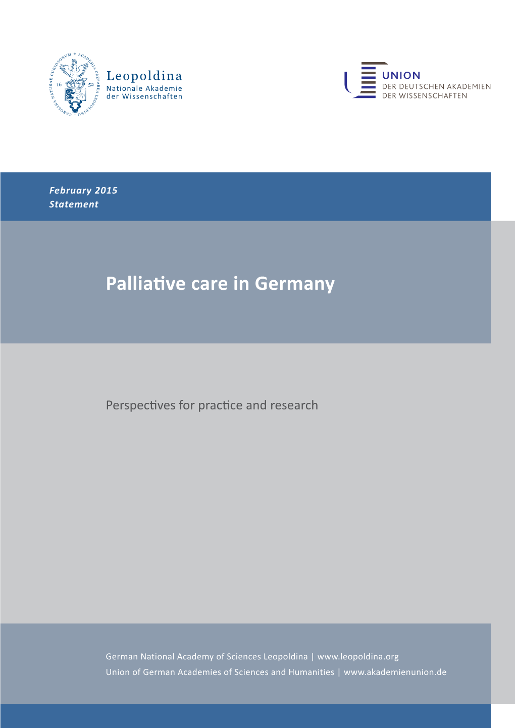 Palliative Care in Germany