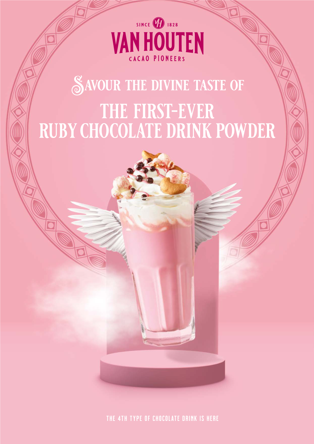 The First-Ever Ruby Chocolate Drink Powder