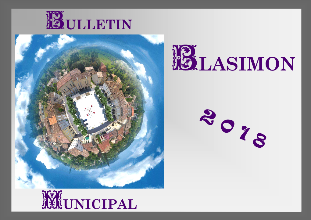 Bulletin Municipal Blasimon