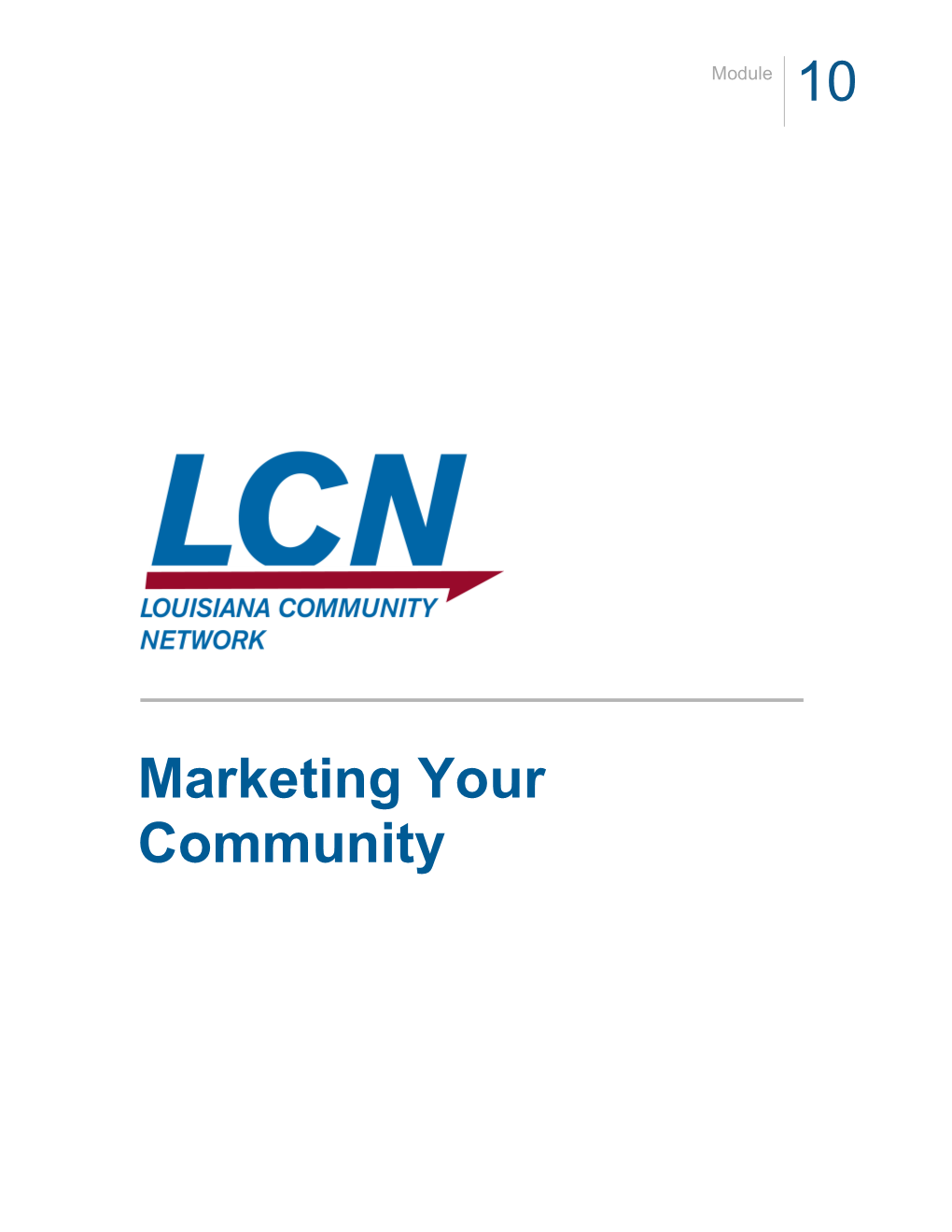 Marketing Your Community