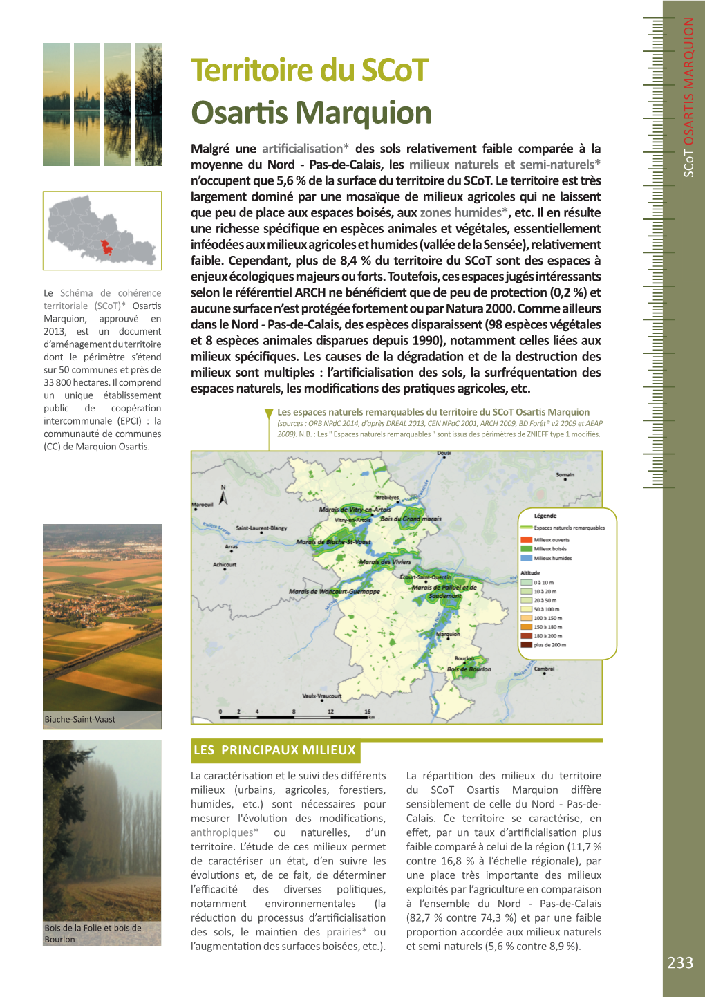 Territoire Du Scot Osartis Marquion