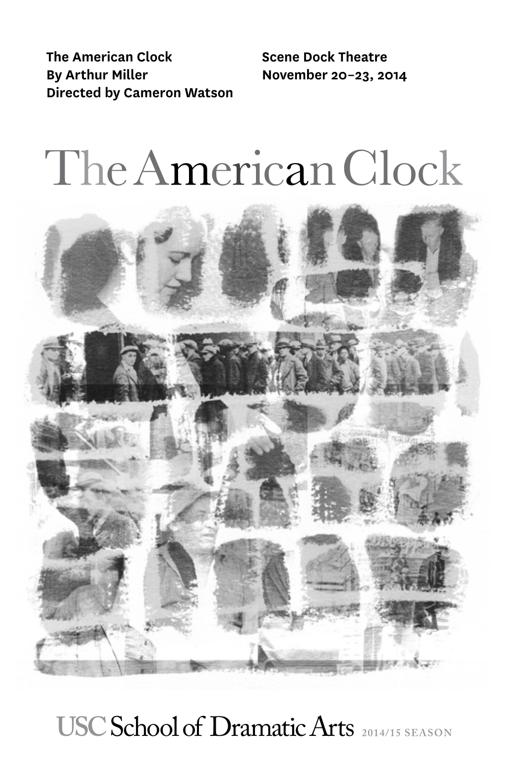 The American Clock by Arthur Miller Directed by Cameron Watson