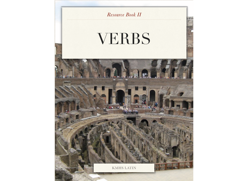 Latin-Resource-Book-II-Verbs-1.Pdf