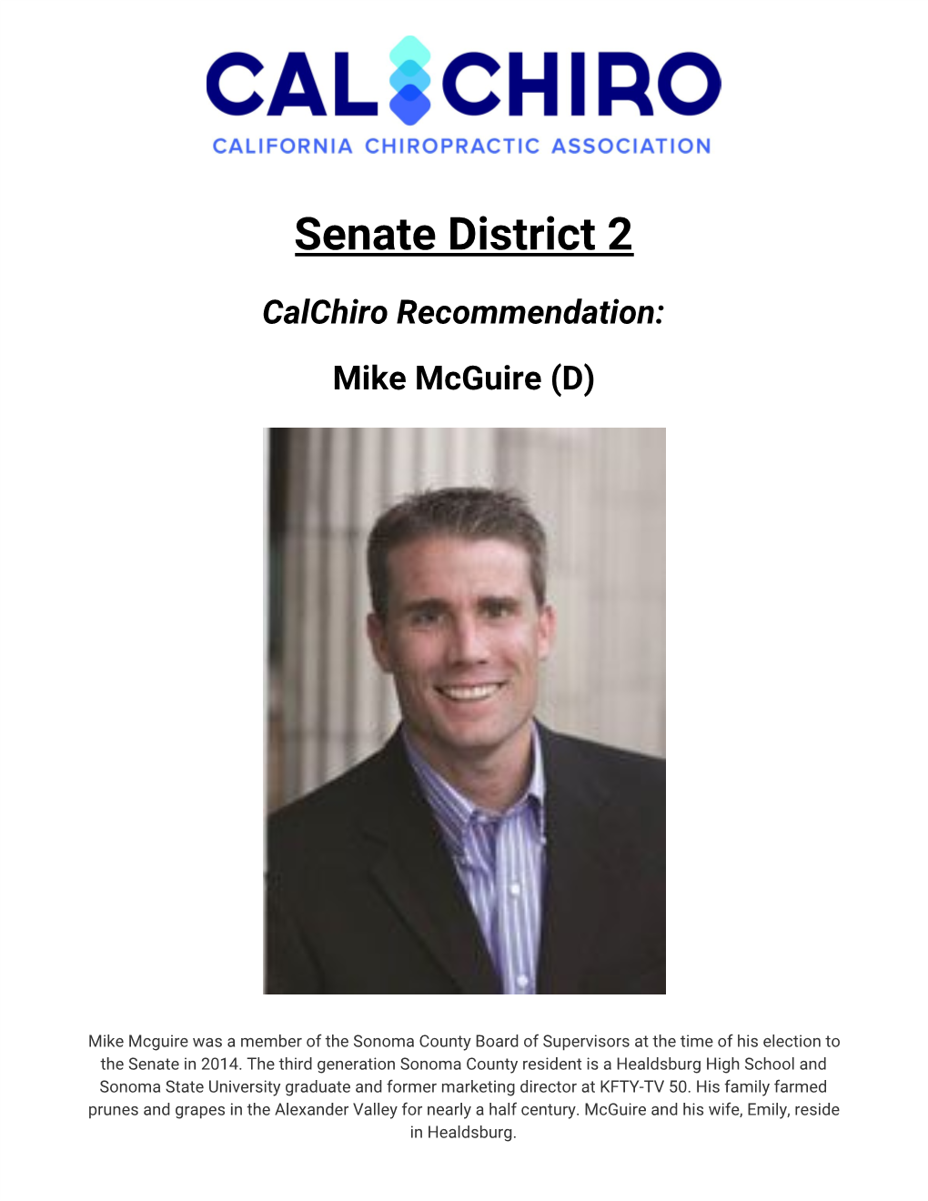 Senate District 2