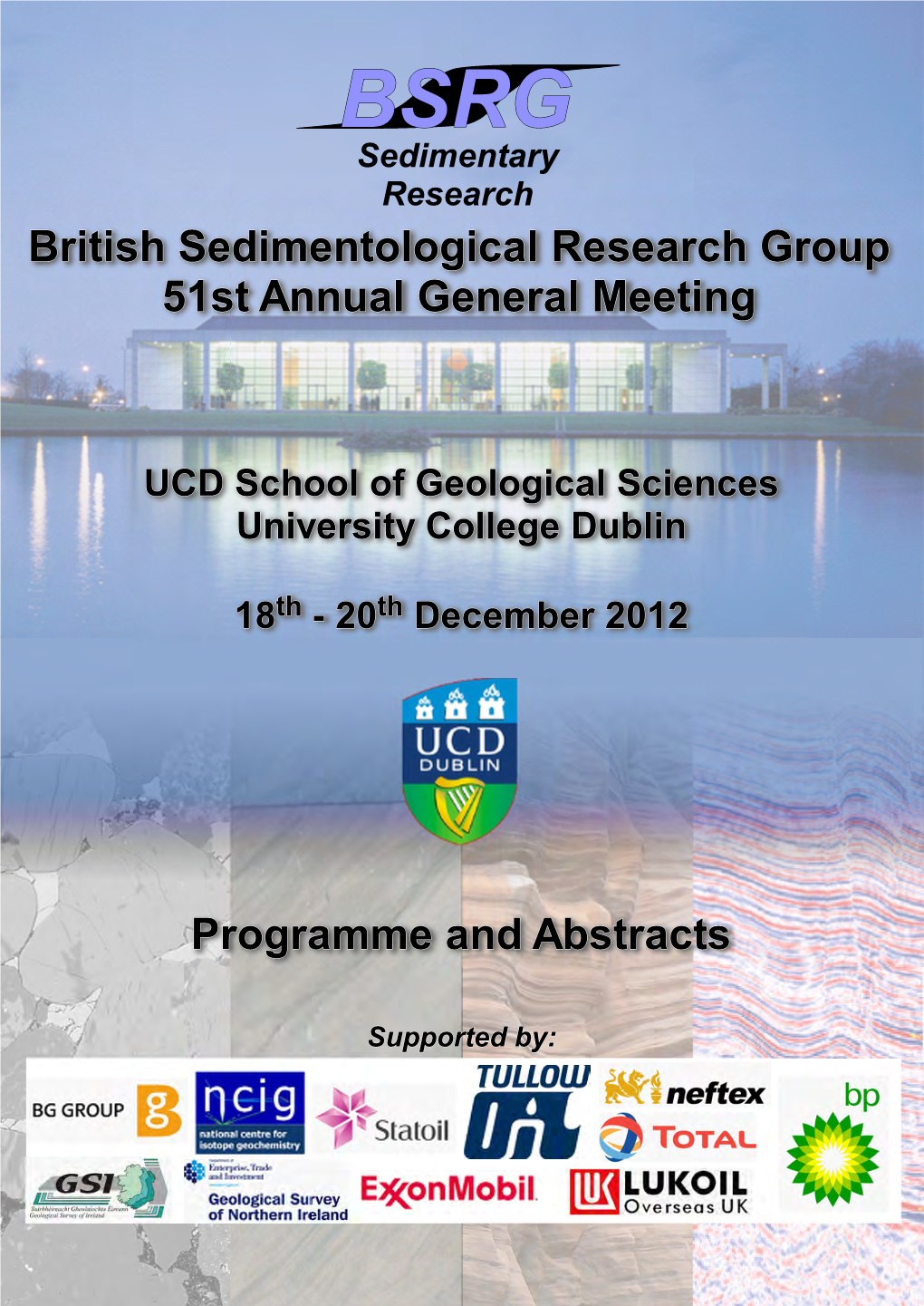 British Sedimentological Research Group 51St Annual General Meeting