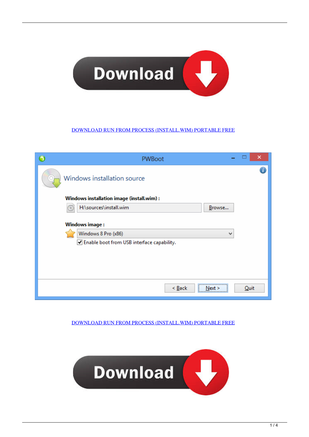 Download Run from Process Installwim Portable Free
