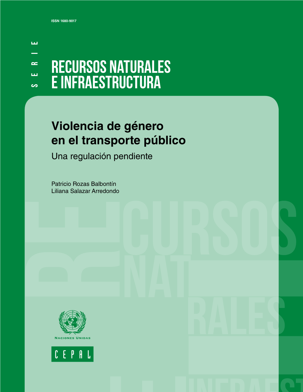 Violencia De Género En El Transporte Público Una Regulación Pendiente