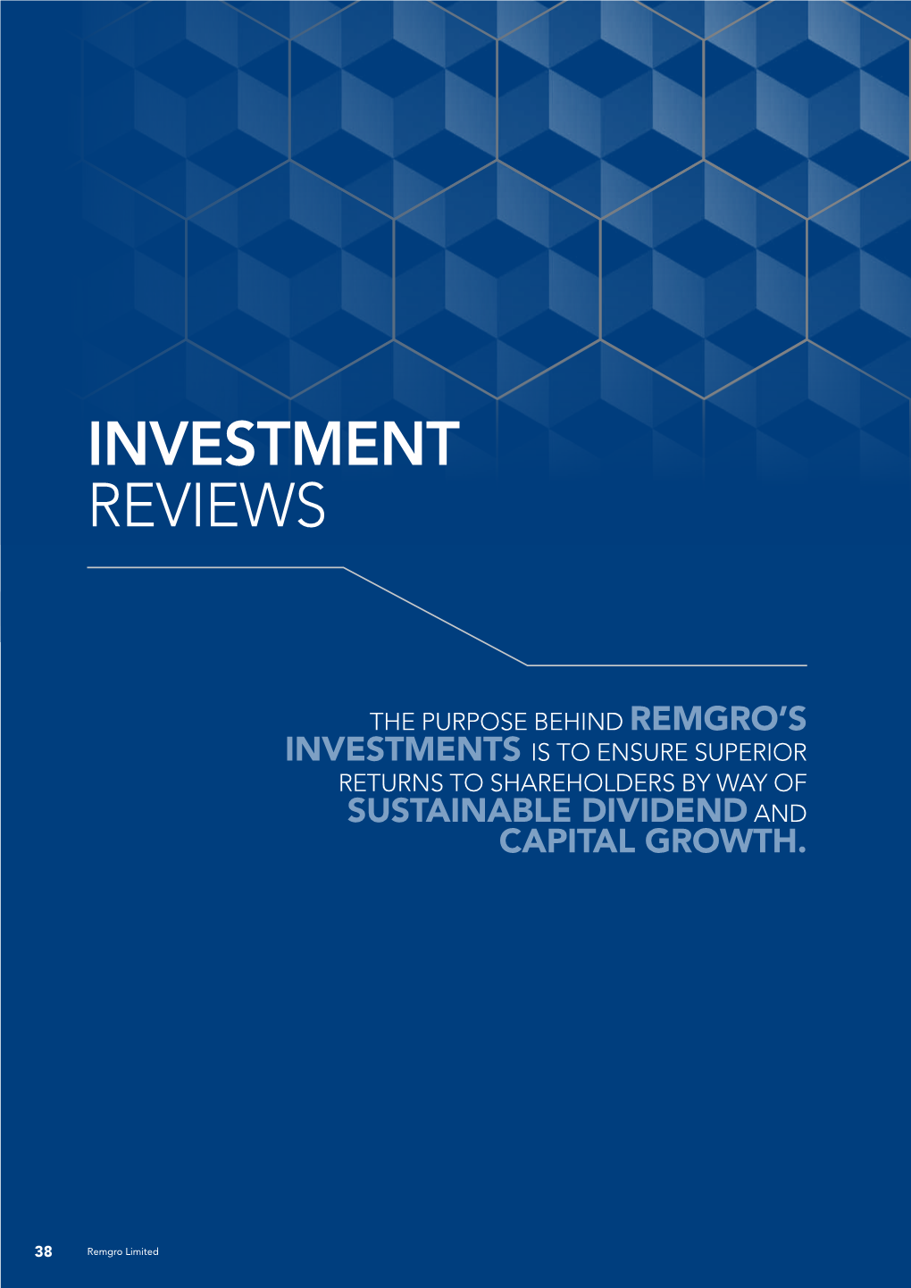 Investment Reviews