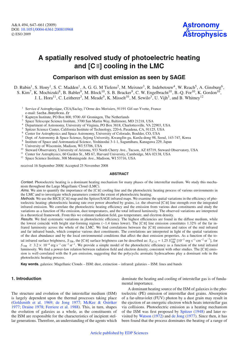 A Spatially Resolved Study of Photoelectric Heating and [C Ii] Cooling in the LMC Comparison with Dust Emission As Seen by SAGE