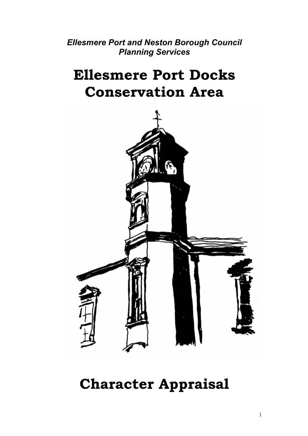 Ellesmere Port Docks Conservation Area Character Appraisal