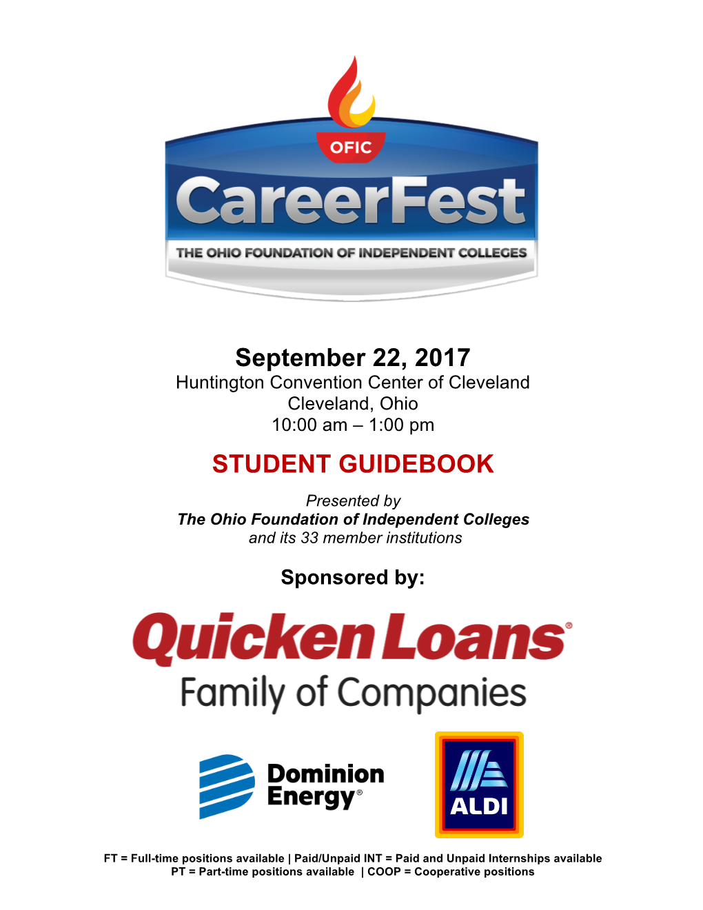 September 22, 2017 STUDENT GUIDEBOOK