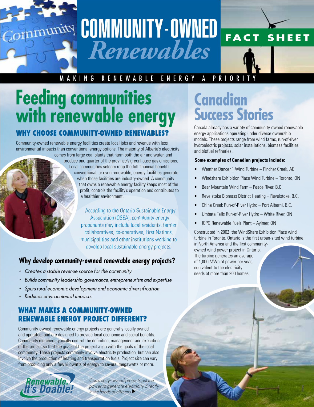 Community–Owned Renewables