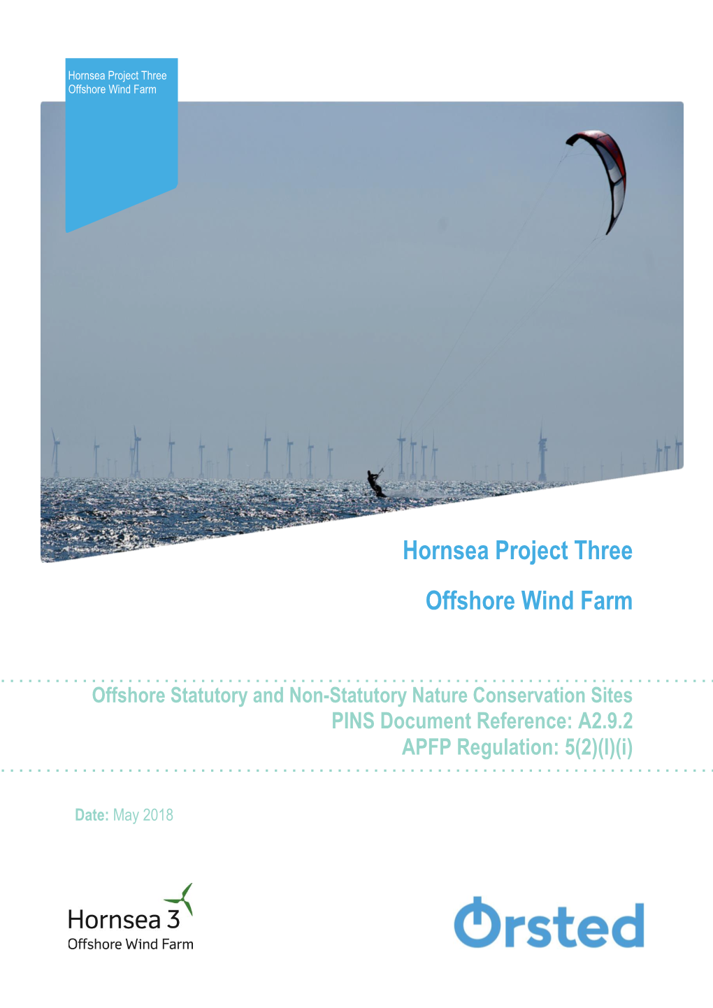 Orsted Hornsea Project Three (UK) Ltd., 2018