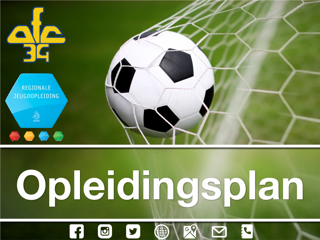 AFC'34 Opleidingsplan