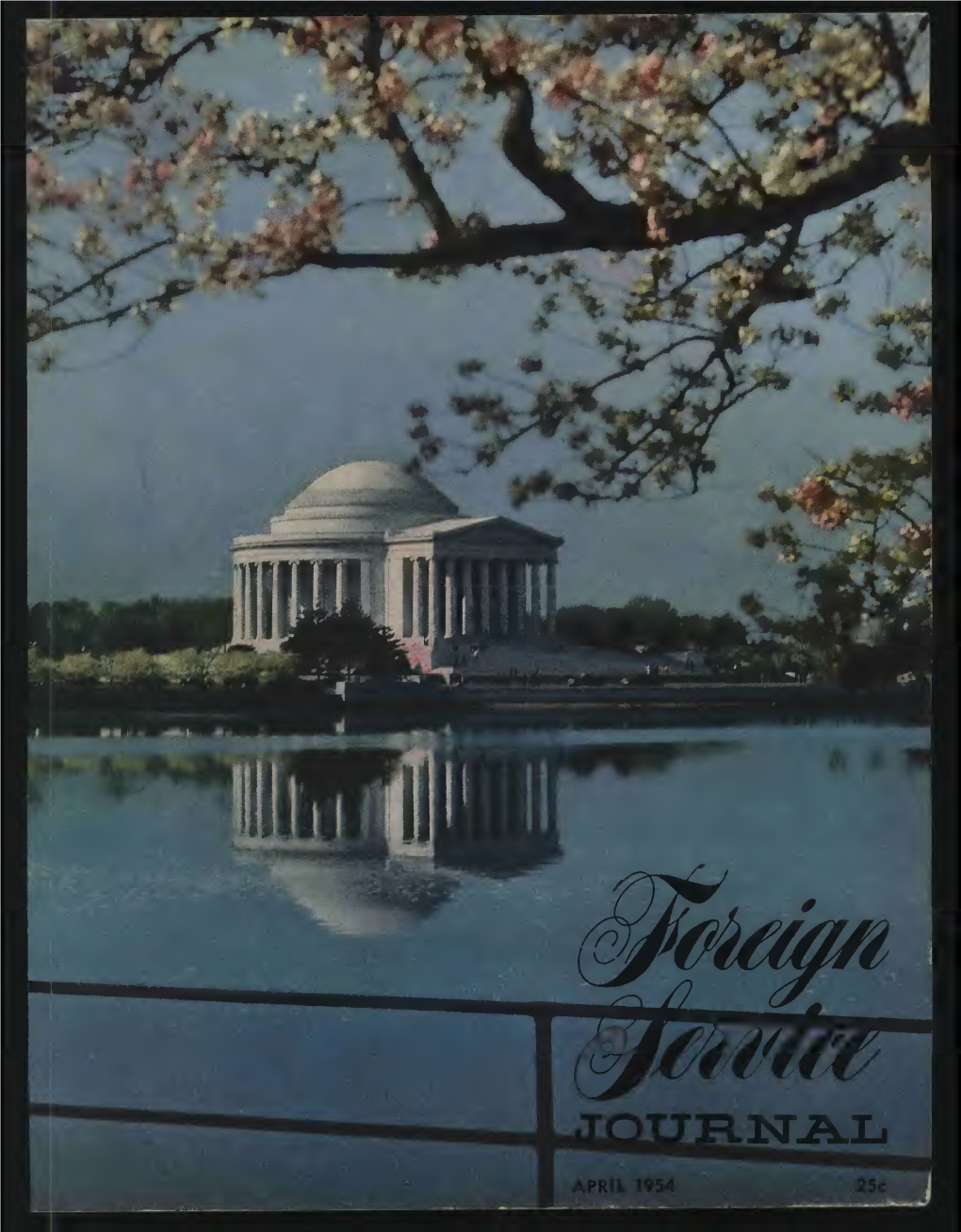 The Foreign Service Journal, April 1954