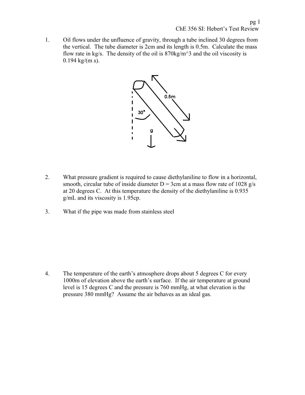 Che 356 SI: Hebert S Test Review