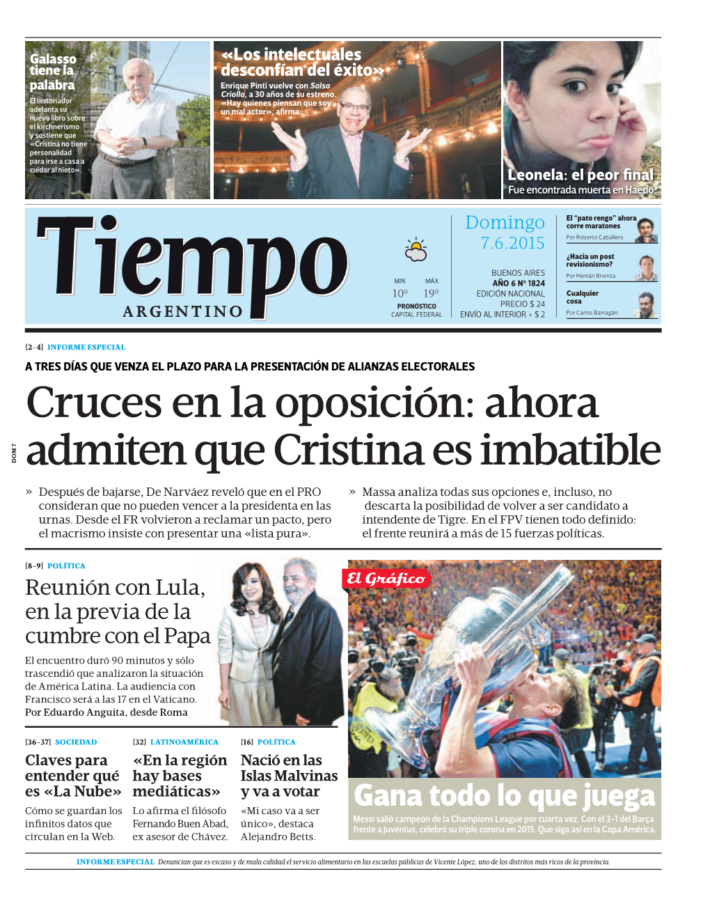 Ahora Admiten Que Cristina Es Imbatible