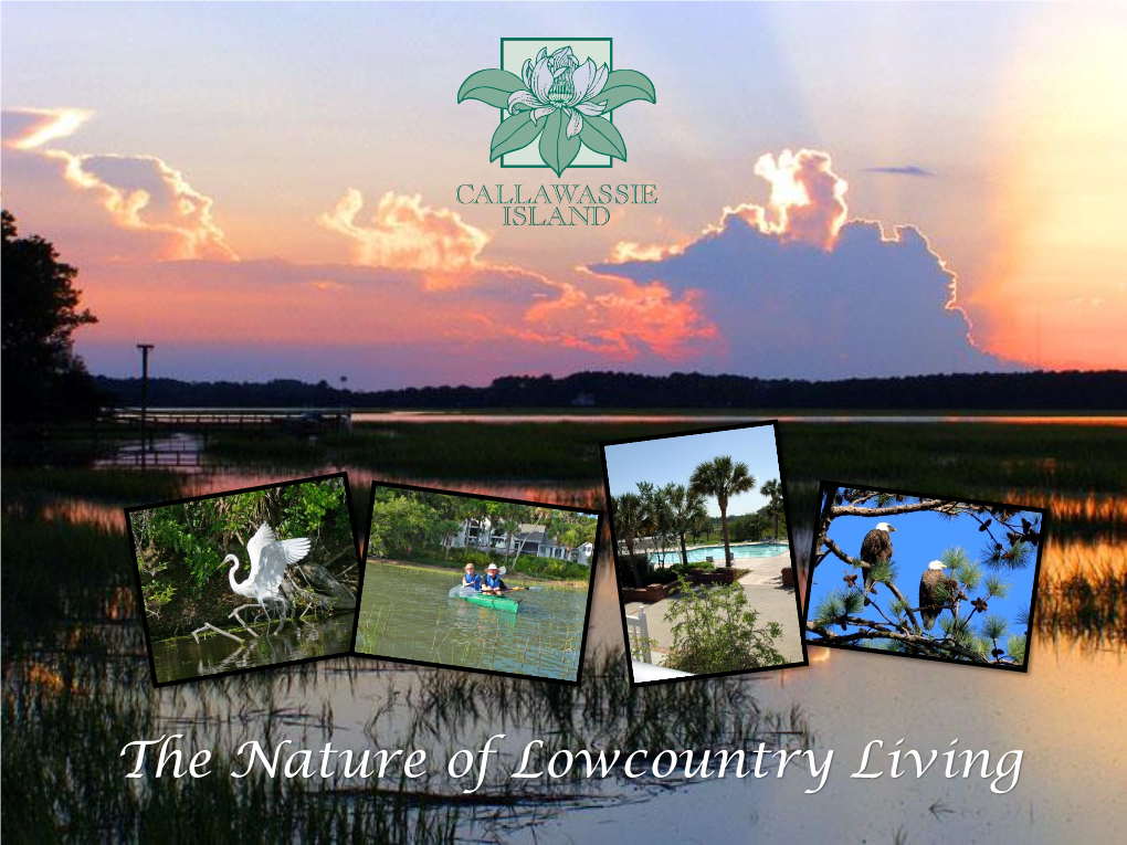 The Nature of Lowcountry Living
