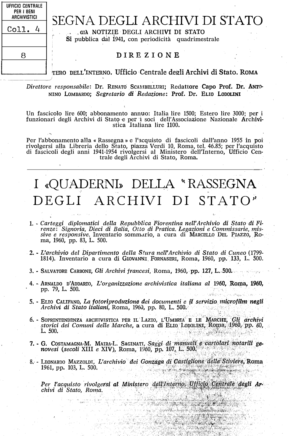 L'archivio Dei Gonzaga Di Castiglione Delle Stiviere