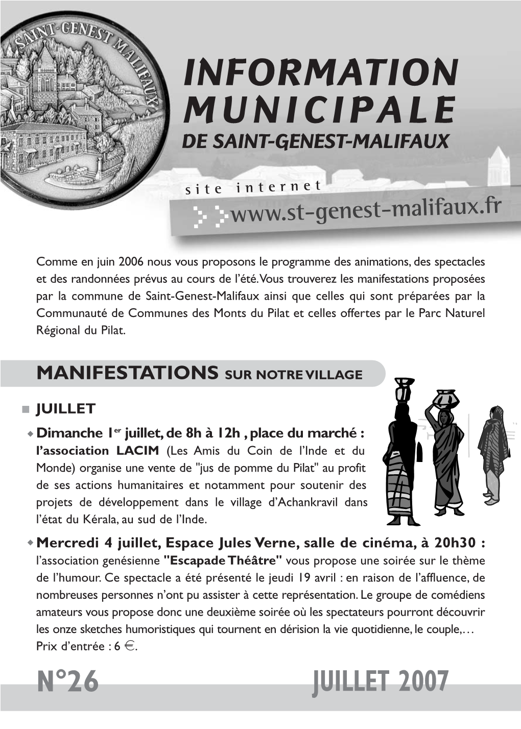 Information Municipale De Saint-Genest-Malifaux