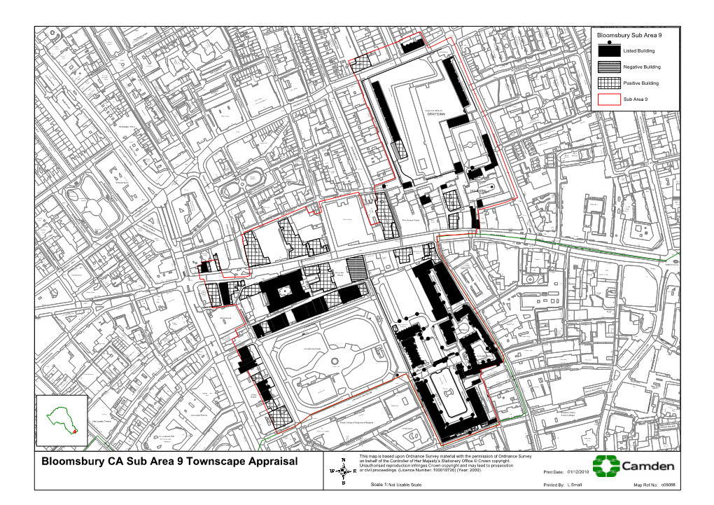 Bloomsbury Sub Area 9