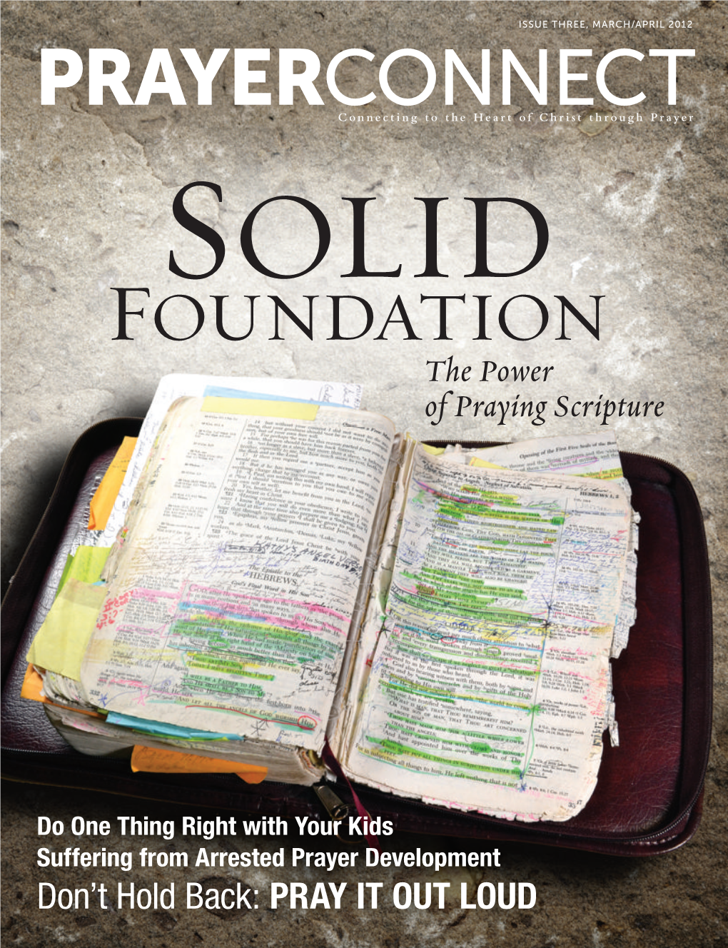 Issue 3 – Solid Foundation: the Power of Praying Scripture