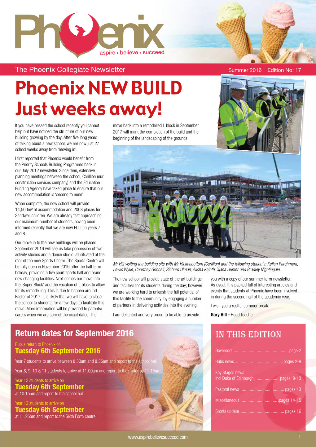 Phoenix NEW BUILD Just Weeks Away!