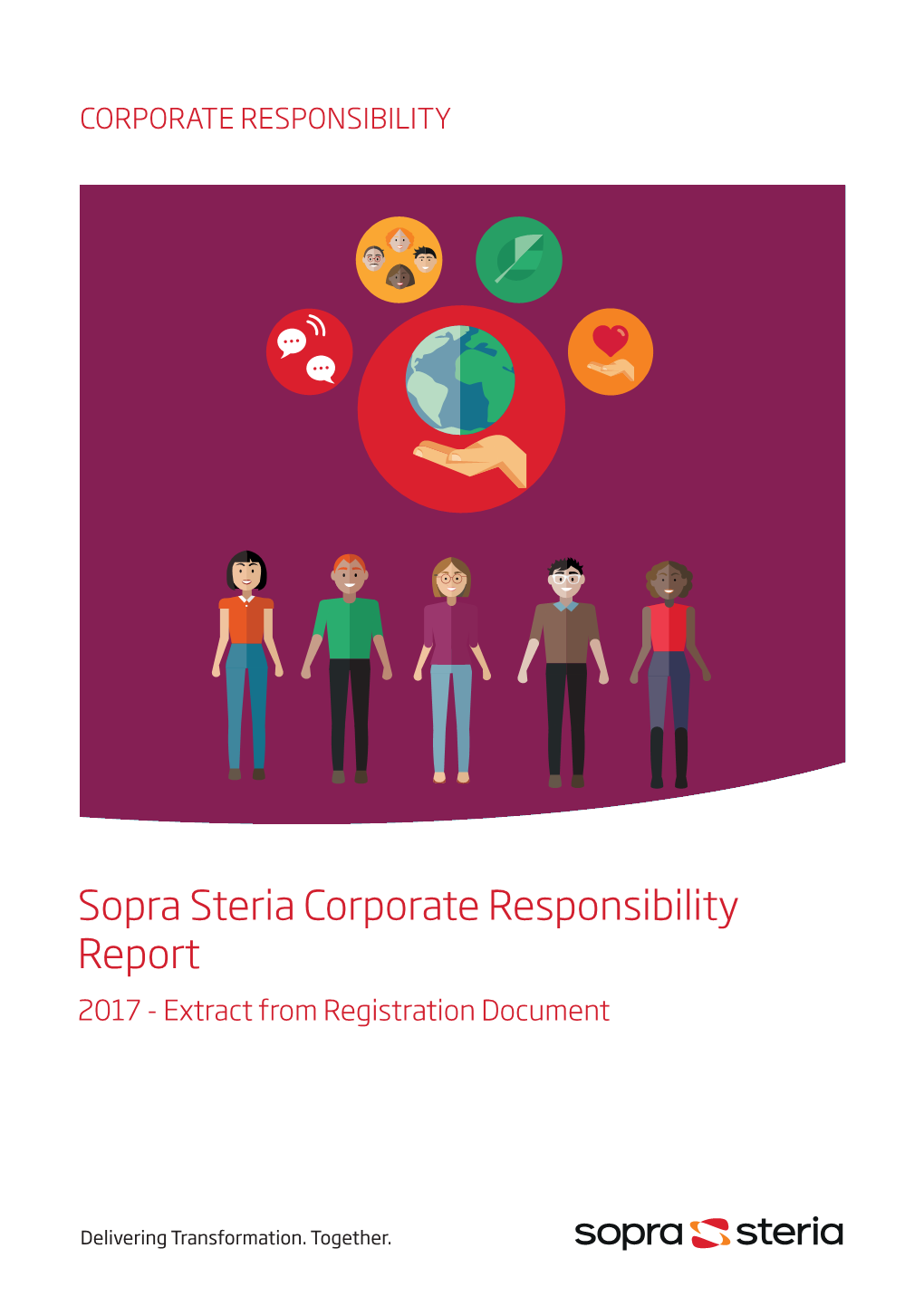 Sopra Steria Corporate Responsibility Report 2017 - Extract from Registration Document