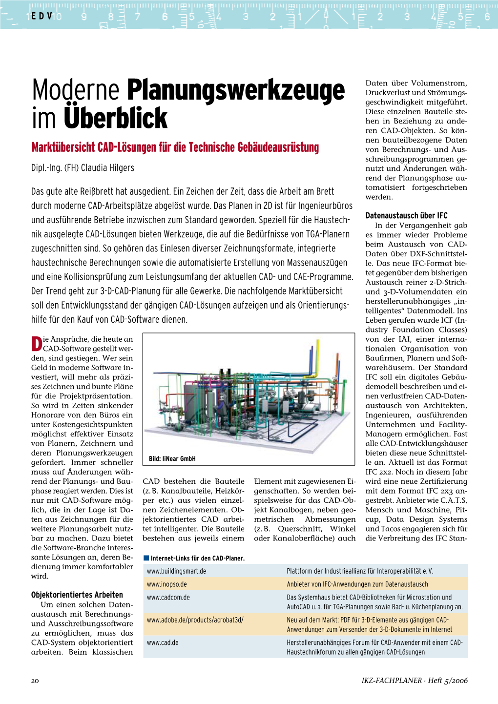 Moderne Planungswerkzeuge Im Überblick