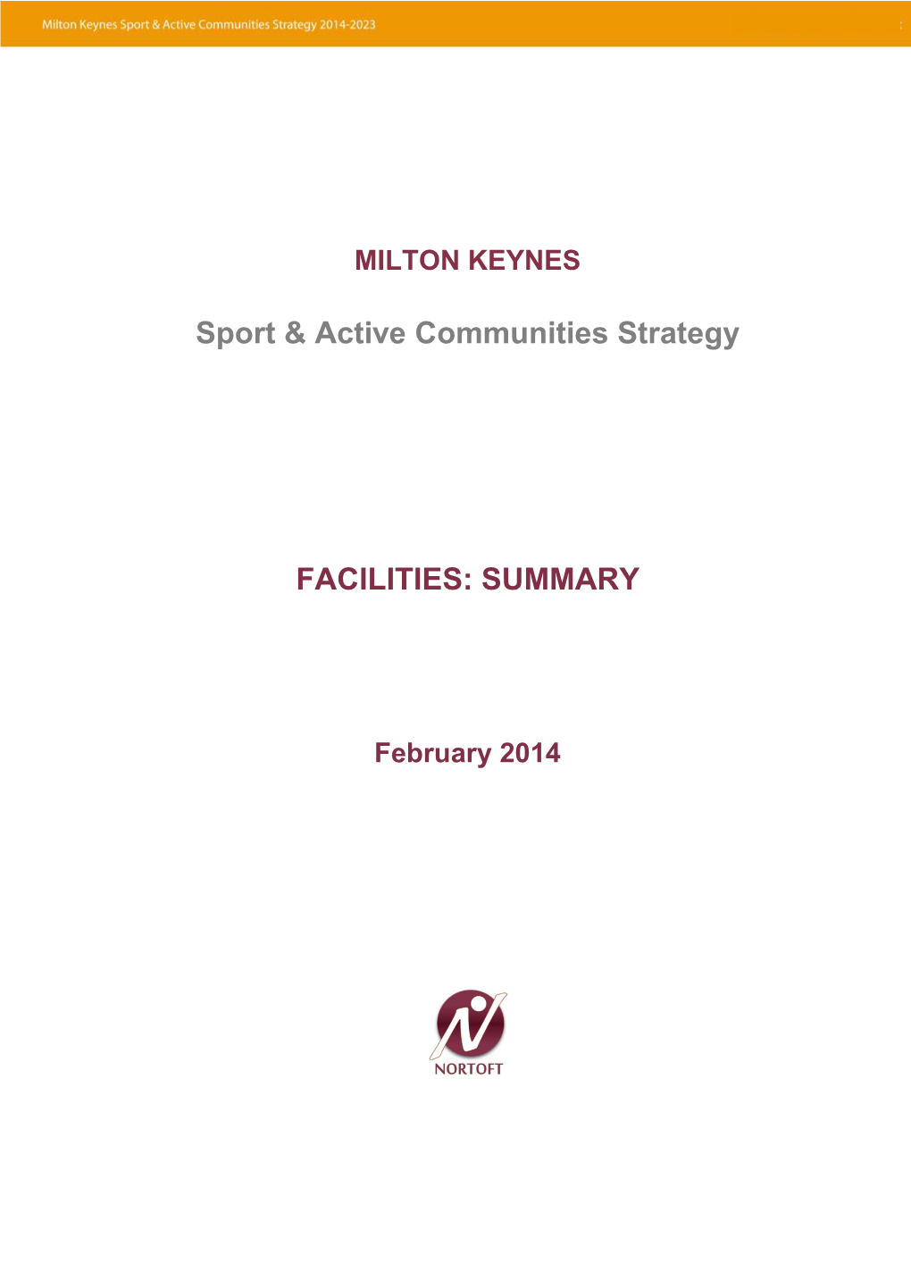 Sport & Active Communities Strategy