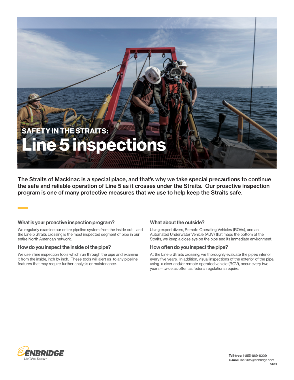 Line 5 Inspections