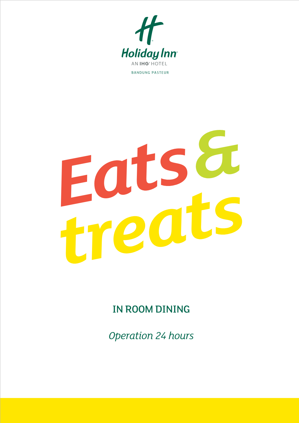 In Room Dining Menu QR