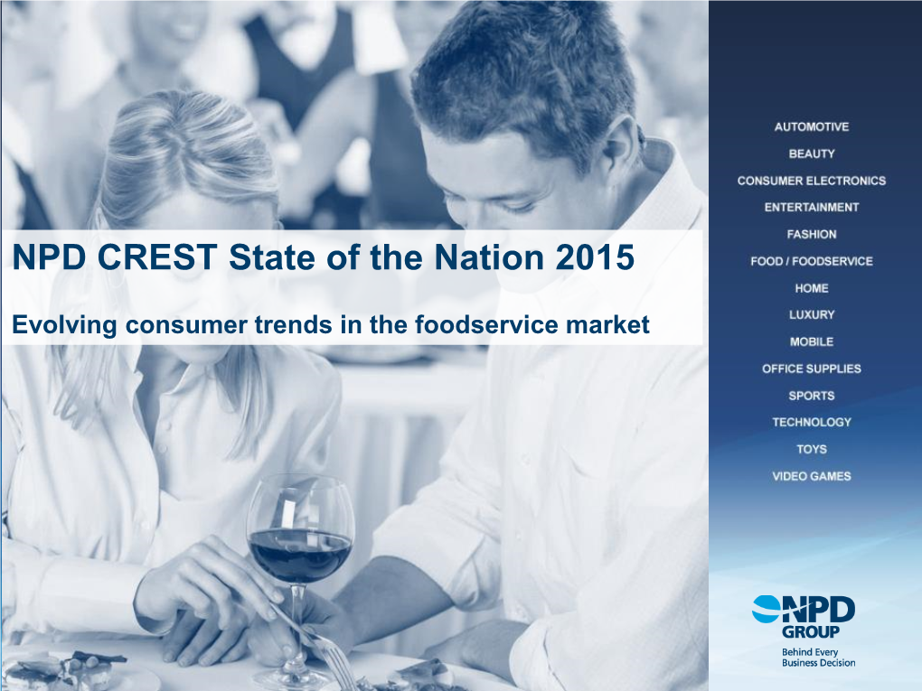 NPD CREST State of the Nation 2015