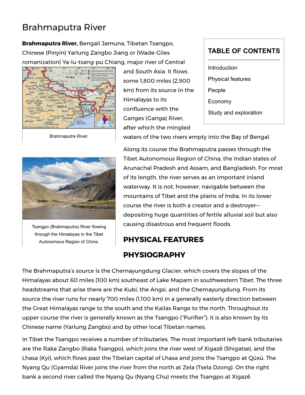 Brahmaputra River -- Britannica Online Encyclopedia