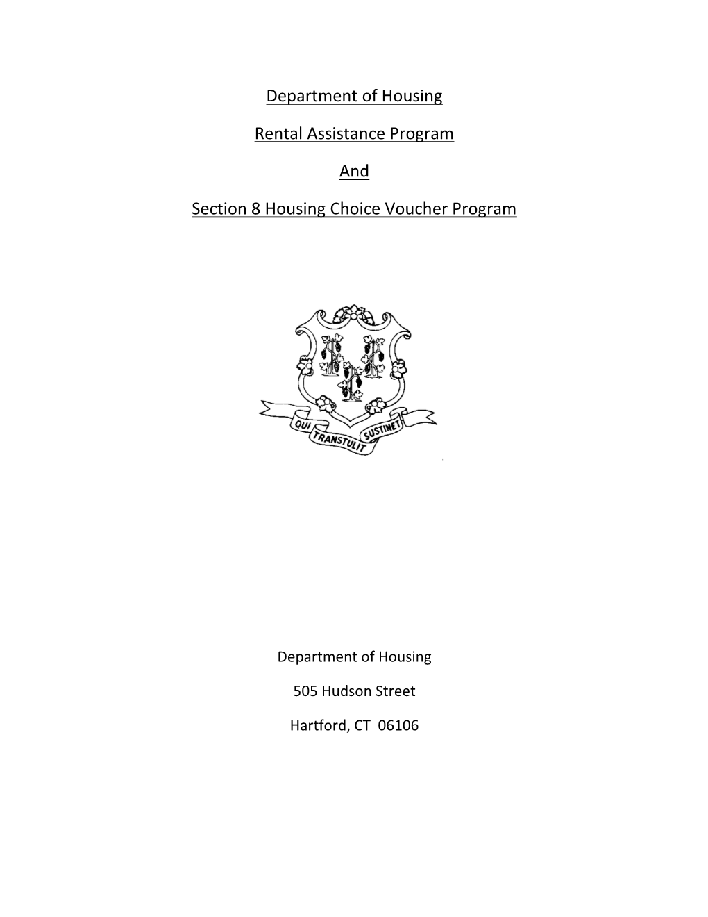 Department of Housing Rental Assistance Program and Section 8