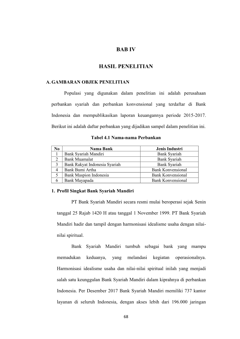 Bab Iv Hasil Penelitian