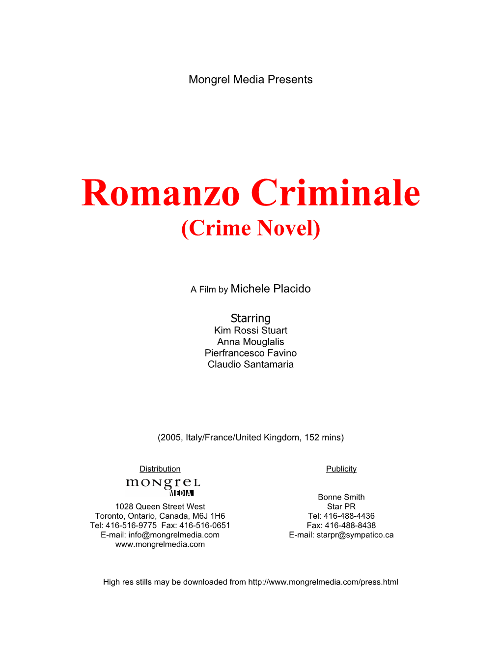 Romanzo Criminale