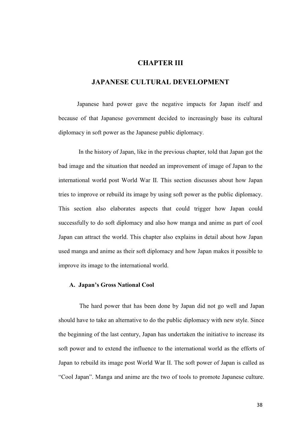 Chapter Iii Japanese Cultural Development